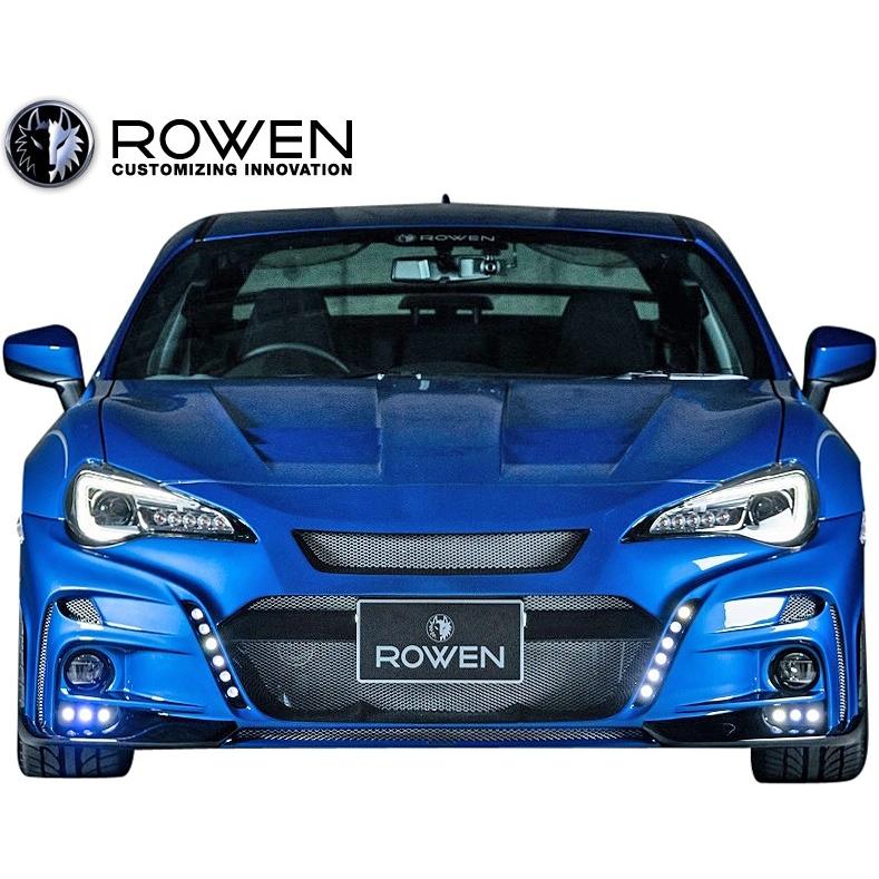 【M's】 スバル BRZ ZC6 後期 (2016.8-) ROWEN RR STREET ZERO リアバンパー専用 リアディフューザー ／／  FRP 未塗装 ロエン 1T009P30