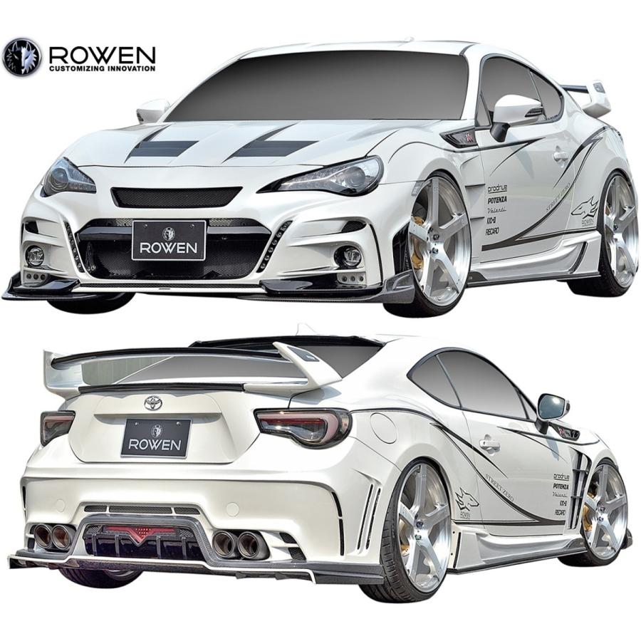 【M's】 トヨタ 86 ZN6 後期 (2016.8-) ROWEN 86 STREET ZERO PREMIUM MODEL ルーフスポイラー ／／  カーボン ロエン ロウェン エアロ ハチロク 1T009R10｜emuzu-international｜04