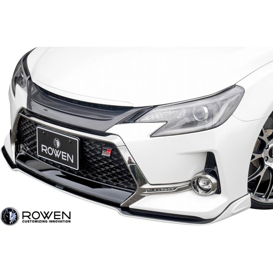 最新人気 M S トヨタ マークx Gr Sport 17 09 Rowen フロントリップスポイラー Frp Wet Carbon カーボン エアロ ロェン ローウェン 1t010a10 人気ブランドを Loopbiketours Com