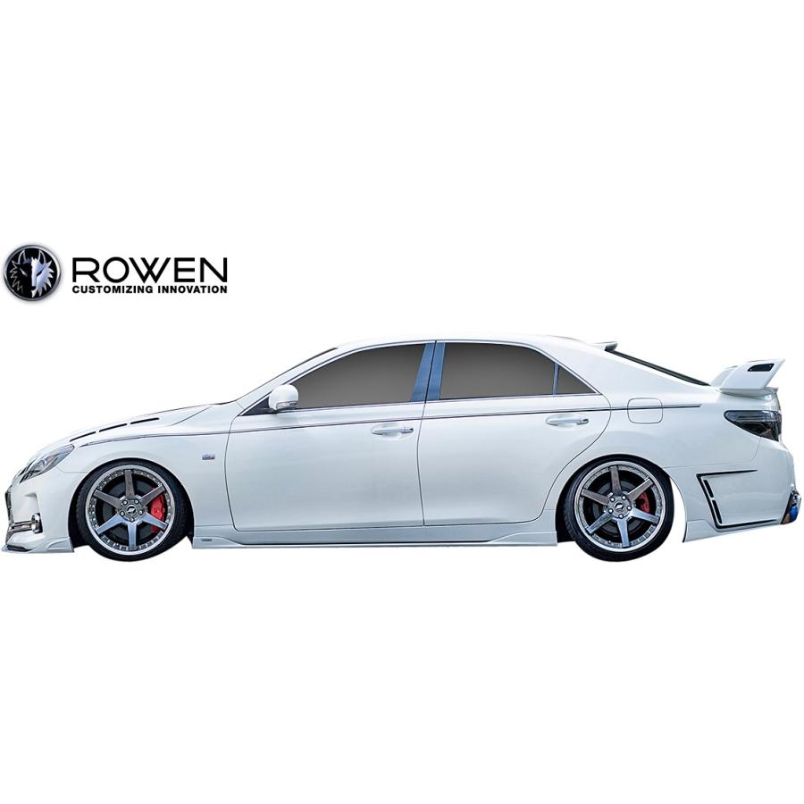 【M's】 トヨタ 130 マークX G's / GR SPORT (2012.08-2016.11 / 2017.09-) ROWEN ルーフスポイラー ／／Wet CARBON 製 エアロ ロエン ローウェン 1T010R01｜emuzu-international｜04