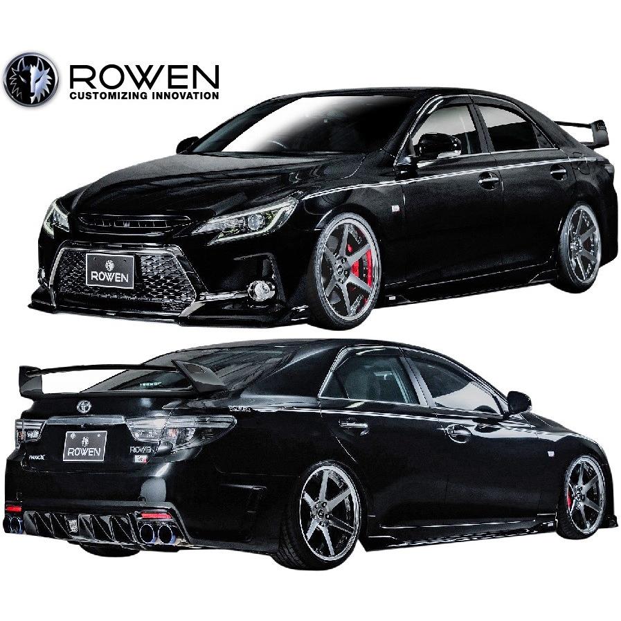 【高虎】マークX 130 ROWEN リアウイング　塗装済み ROWEN エアロ PREMIUM Edition リアウィング FRP製 塗装済