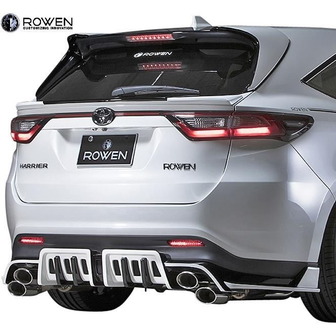 5年保証』 ハリアー 60系 後期 BLACK LABEL リアルーフスポイラー