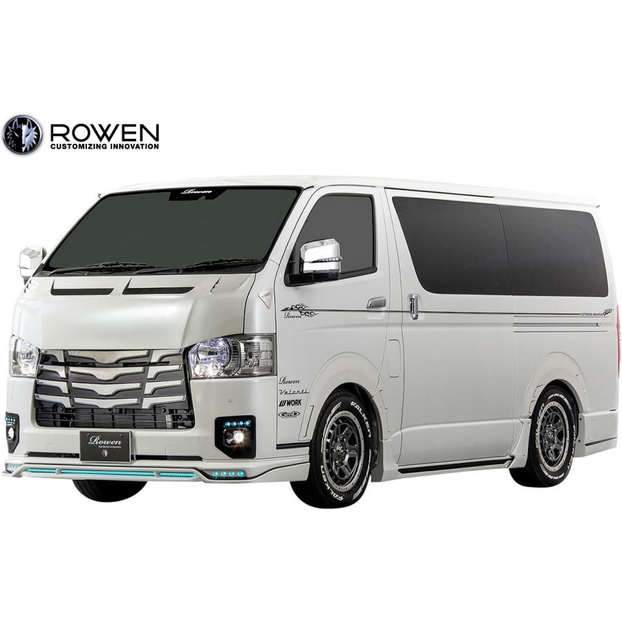 ハイエース 【M's】 200 4型 5型 6型 7型 ナロー ROWEN フロント ハイエース 【M's】 200 4型 5型 6型 7型 ナロー ROWEN フロント