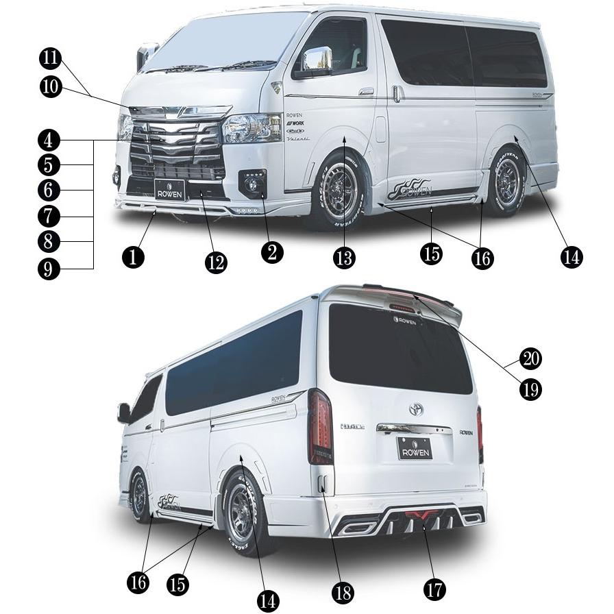ハイエース 【M's】 トヨタ 200 7型 ナロー GDH/TRH20# (2022.4 ハイエース 【M's】 トヨタ 200 7型 ナロー GDH/TRH20# (2022.4
