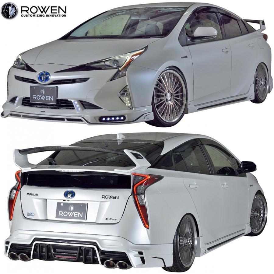 50プリウス　Rowen ハーフエアロ 50 PRIUS 後期 MODEL｜TOYOTA｜BODY KIT｜Rowen オフィシャルサイト