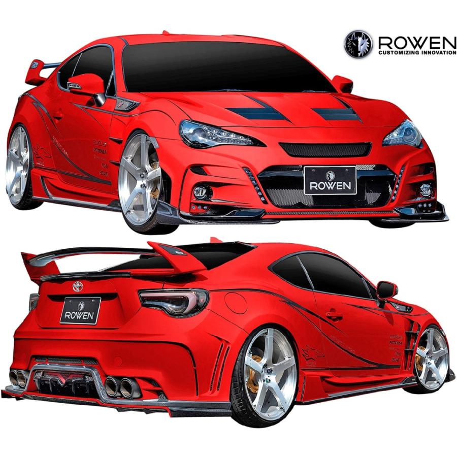 86 【M's】 トヨタ ZN6 後期 (2016.8-) ROWEN STREET ZERO 86 【M's】 トヨタ ZN6 後期 (2016.8-) ROWEN STREET ZERO