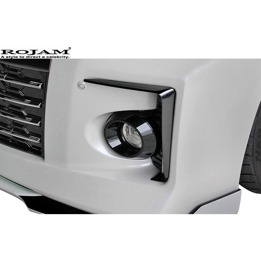 【M's】トヨタ ヴェルファイア 20系 G’s (2012/11-2014/12) ROJAM VERDE フォグエクステンション／／FRP ロジャム ヴェルデ エアロ