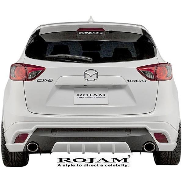 CX-5 テールリップスポイラー マツダ（Mazda） 【M's】マツダ CX-5 (2012/2-2016/12) ROJAM IRT リア