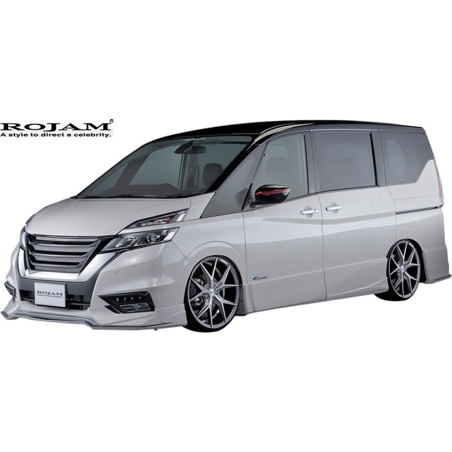 カ*ん様 セレナc27 いろいろ　ジャンク品 セレナ 【M's】日産 C27 (2016/8-) ROJAM IRT サイドガーニッシュ 左右