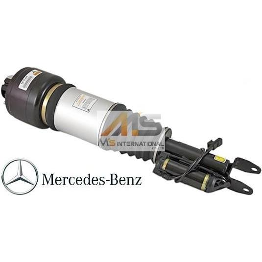 【M's】W219 AMG CLS55 CLS63（V8）純正品 フロント エアサス（左側）／／正規品 エアペンションストラット ショックアブソーバー 左前 211-320-5338 2113205338