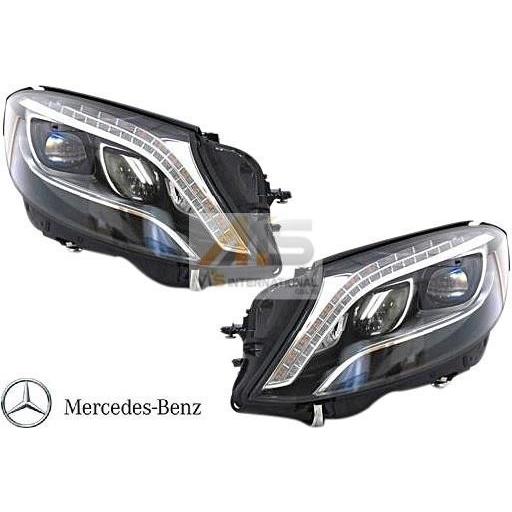 M's】W222 ベンツ AMG Sクラス（2013y-）純正品 LEDヘッドライト 左右