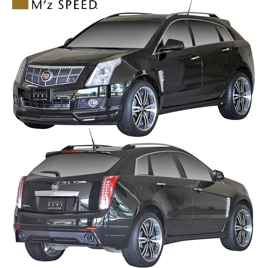 【M's】 キャデラック SRX クロスオーバー T166C (2010/12-2017/9) M'z SPEED LUV LINE フルエアロ 3点 FRP エムズスピード エアロ 2251-s001｜emuzu-international