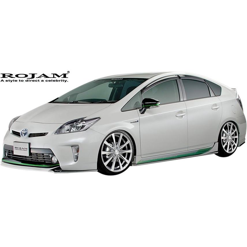 トヨタプリウス30後期用フロントリップスポイラー プリウス リップ スポイラー 後期 ZVW30 フロントアンダー 未