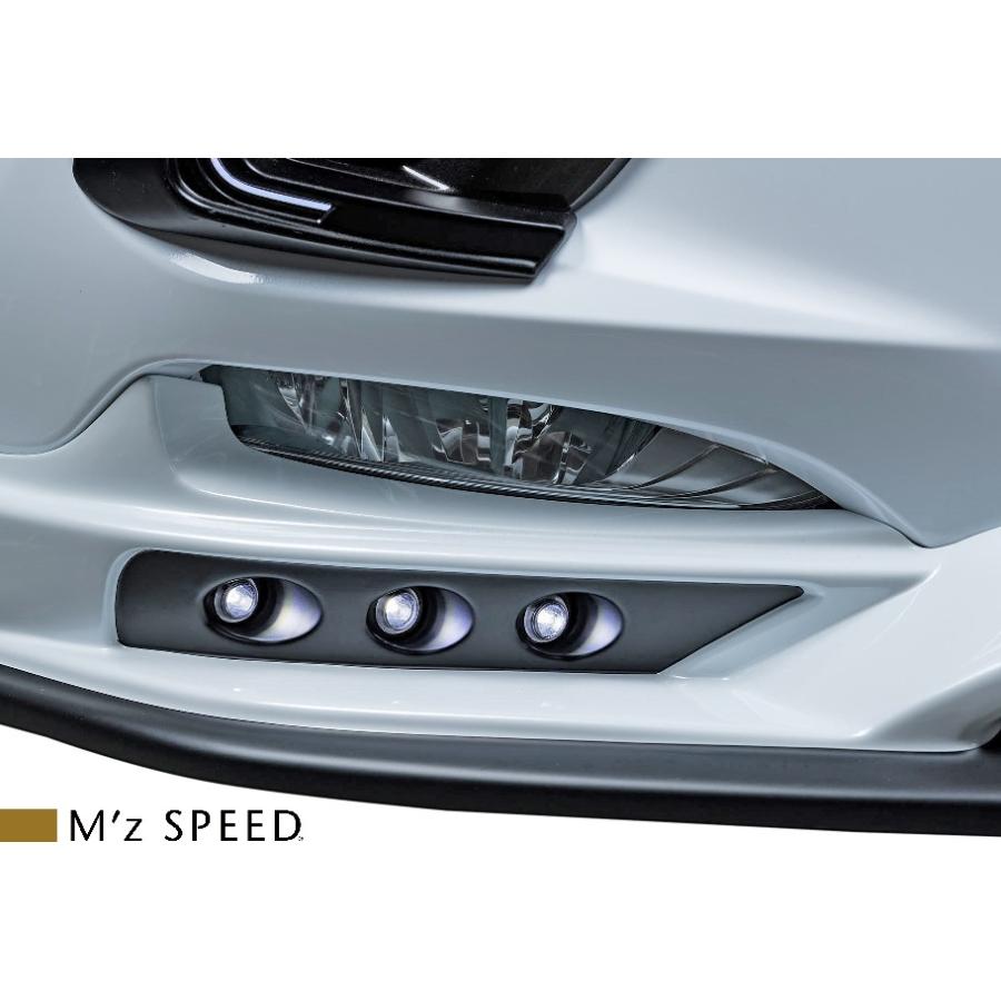 【M's】 レクサス 10系 NX 後期 NX300 NX300h (2017/9-) M'z SPEED LUV LINE フロントハーフスポイラー FRP 未塗装 エムズスピード LEXUS エアロ 2361-1131｜emuzu-international｜02