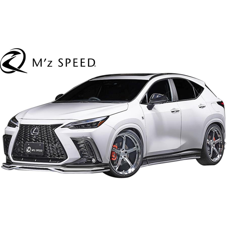 【M's】 レクサス 20 NX F-SPORT 前期 (2021/11-) M'z SPEED LUV LINE リアゲートスポイラー エムズスピード エアロ パーツ Fスポーツ 2362-5110｜emuzu-international｜03