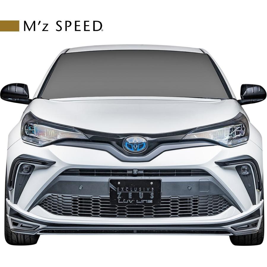 M'z speed リップフロントスポイラー M'z SPEED 【M's】 トヨタ 後期 C-HR ZYX/NGX (2019/10-) M'z SPEED