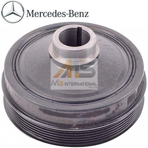 【M's】W209 CLK350 / W203 W204 C350 / R171 SLK350 (V6/M272) クランクシャフトプーリー／／ベンツ 純正OEM クランクプーリー 2720300803 2730300303