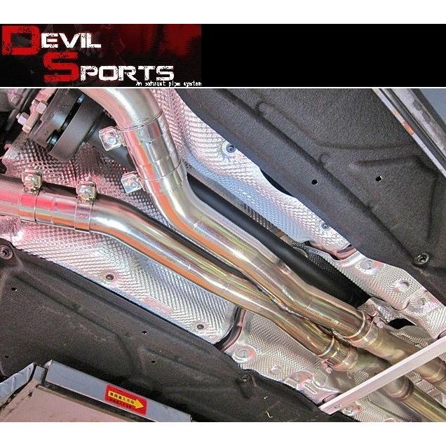 【Ms】W219 AMG CLS55 CLS63（V8）DEVIL SPORTS センターマフラー／／2868 C219 CLS219 デビルスポーツ エキゾースト ストレートセンターXパイプ 新品