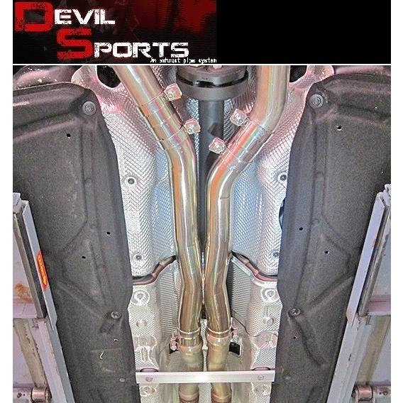 【値下げ⭕️】 【Ms】W219 AMG CLS55 CLS63（V8）DEVIL SPORTS センターマフラー／／2868 C219 CLS219 デビルスポーツ エキゾースト ストレートセンターXパイプ 新品 【DGJ1593005871】(55988円)