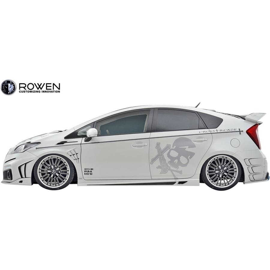 プリウス 【M's】 トヨタ 30 前期 後期 ZVW30 ROWEN リア ガーニー
