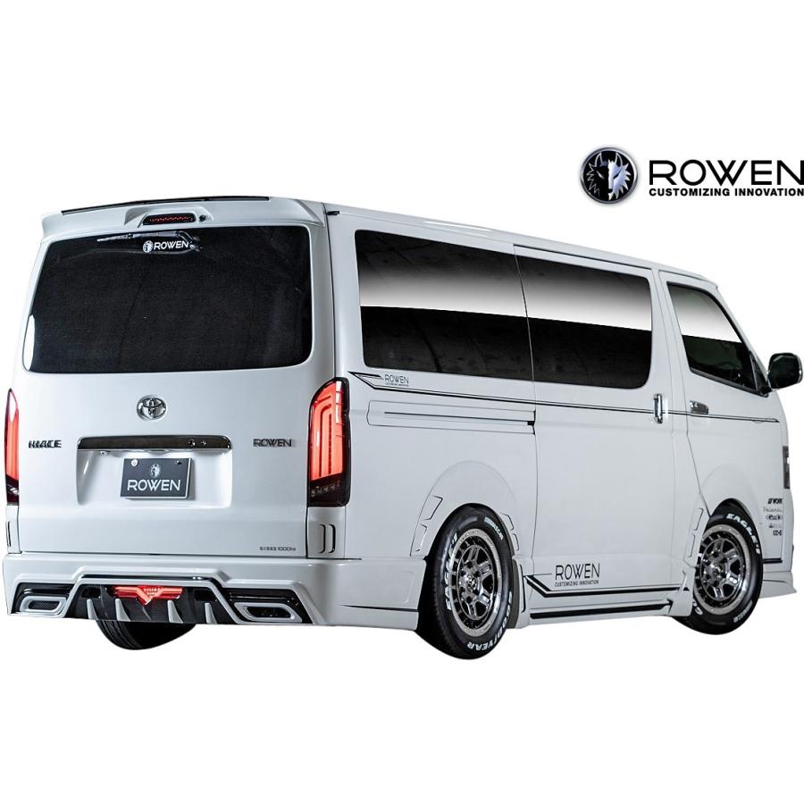 200系ハイエース　ローウェン 200HIACE 6型｜TOYOTA｜BODY KIT｜Rowen オフィシャルサイト