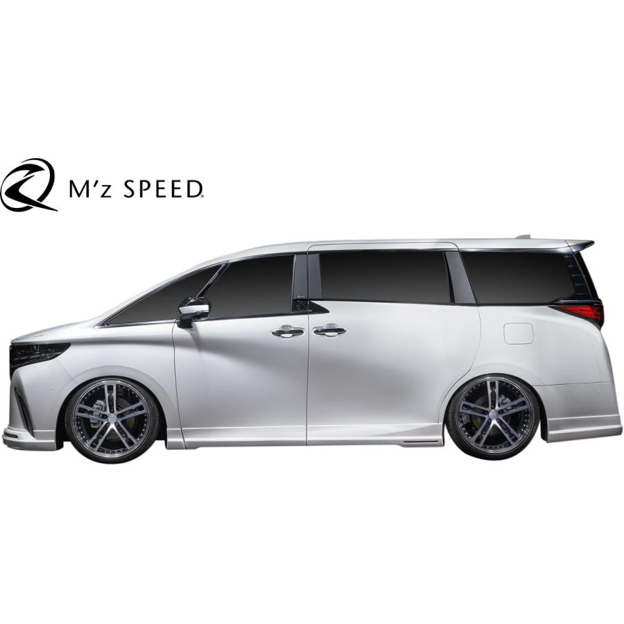 30 アルファード　左サイドエアロ アルファード 30系 - エグゼクティブラウンジ専用 サイドスカート【未