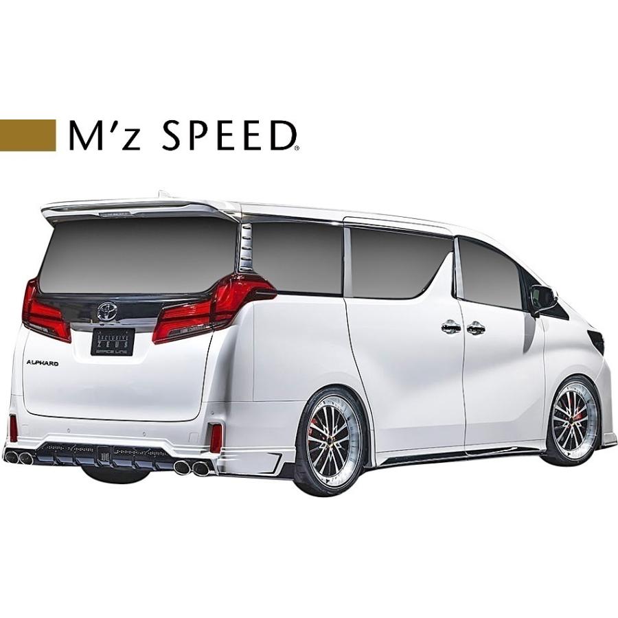 【M's】後期 30アルファード エグゼクティブラウンジS/タイプゴールド (2018.1-) M'z SPEED ステンレスピラーリフレクター  4PCS ／ エムズスピード