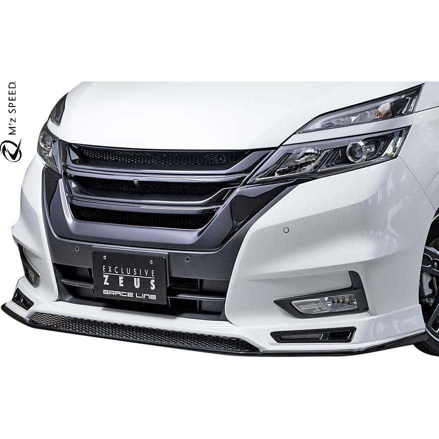 【M's】 日産 C27 セレナ ハイウェイスター 前期 (2016/8-2019/7) M'z SPEED GRACE LINE フロントグリル ( カメラ有 ) エムズスピード エアロ パーツ 3153-4211｜emuzu-international｜02