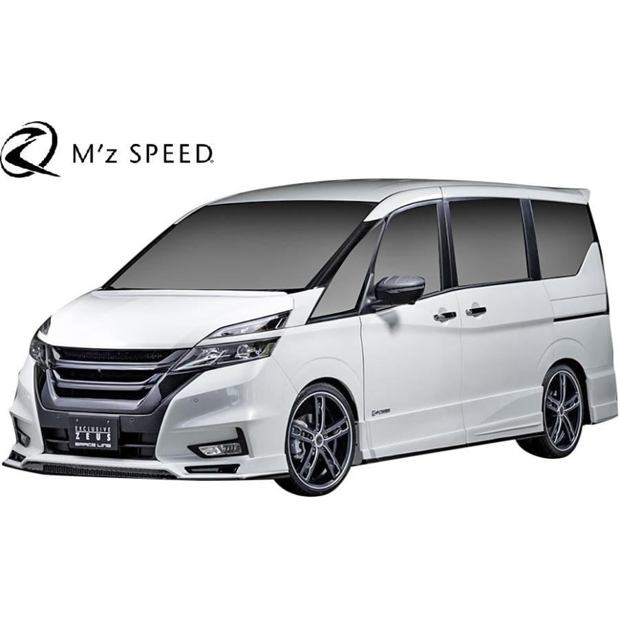 【M's】 日産 C27 セレナ ハイウェイスター 前期 (2016/8-2019/7) M'z SPEED GRACE LINE フロントグリル ( カメラ有 ) エムズスピード エアロ パーツ 3153-4211｜emuzu-international｜03