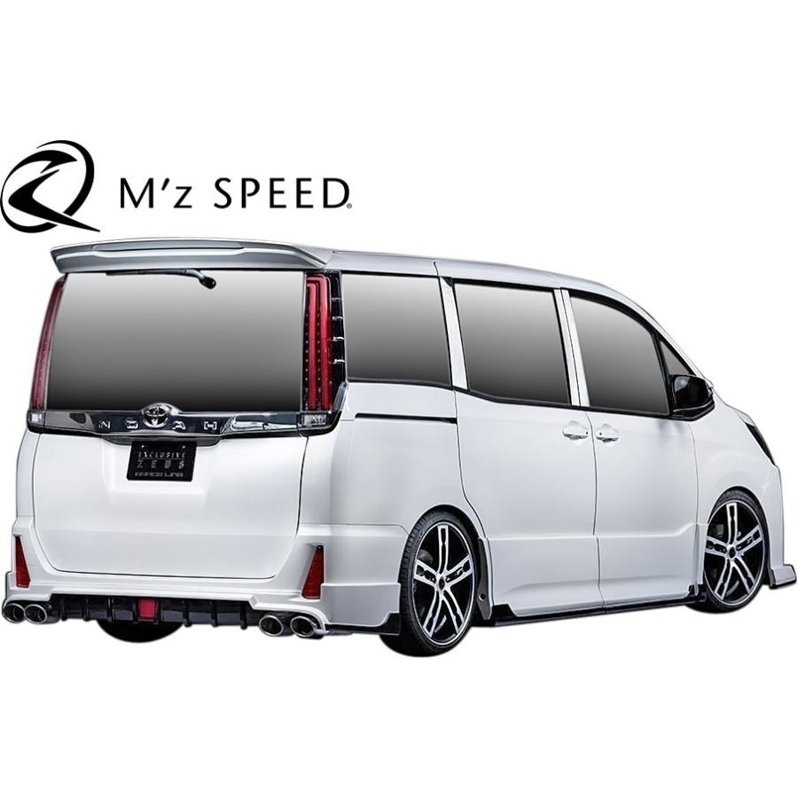 M'z SPEED フードトップモール ブラック (202) FRP ノア ZRR80W