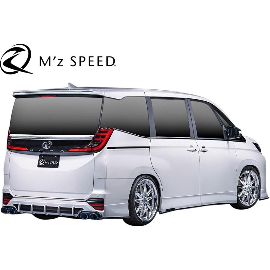 【M's】 トヨタ 90 ノア NOAH S-Z S-G (2022/1-) M'z SPEED GRACE LINE フードトップモール ABS 未塗装 エムズスピード  エアロ パーツ 外装 部品 3174-4210｜emuzu-international｜04