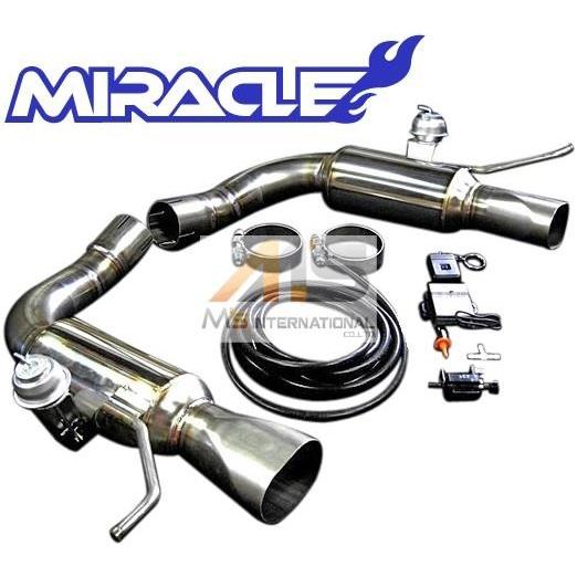 M's】R231 ベンツ SLクラス SL350（V6）MIRACLE製 可変リアマフラー