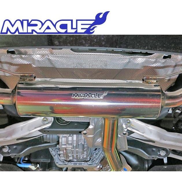 M's】W176 AMG Aクラス A45（直4）MIRACLE製 可変リアマフラー