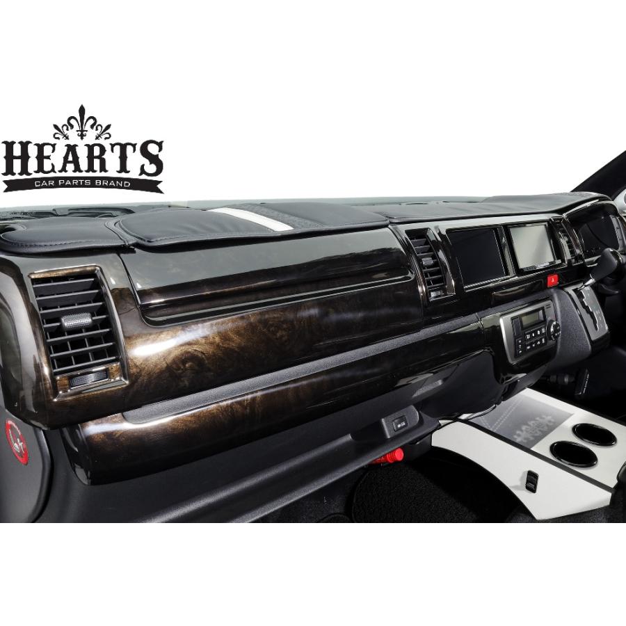 ハイエース 【M's】 200 4型 5型 6型 7型 8型 HEARTS インテリアウッド
