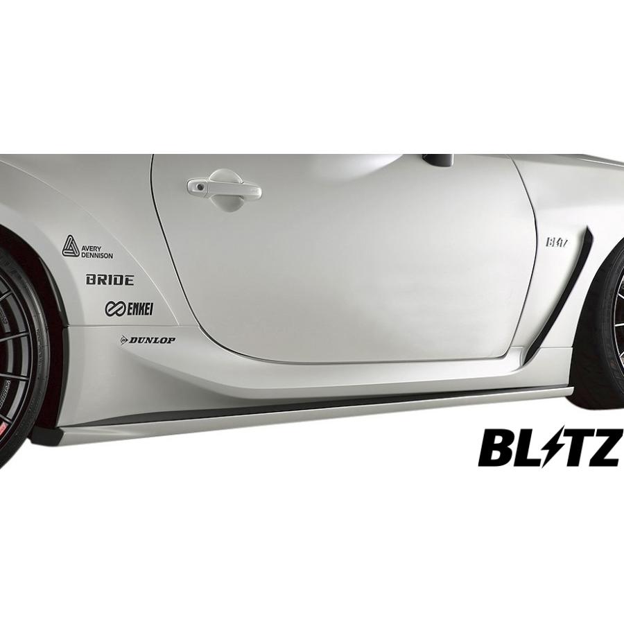 【M’s】 トヨタ GR86 ZN8 / スバル BRZ ZD8 (2021y-) BLITZ AERO SPEED R-Concept  サイドスポイラー 左右 ブリッツ エアロ パーツ サイドステップ 60414 : 60414a : エムズインターナショナル - 通販 -