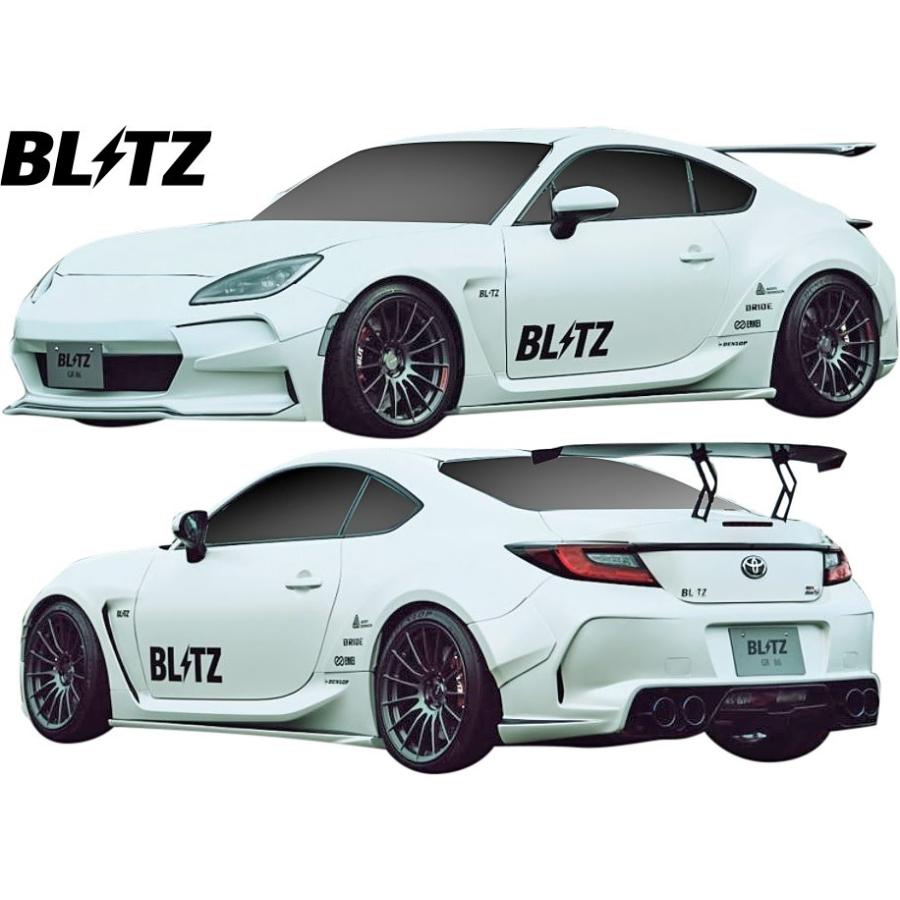 【M’s】 トヨタ GR86 ZN8 スバル BRZ ZD8 前期 (2021y-) BLITZ リア ワイド フェンダー 左右 ／／ ブリッツ エアロ パーツ ハチロク 新型 現行型 リヤ 60421｜emuzu-international｜09