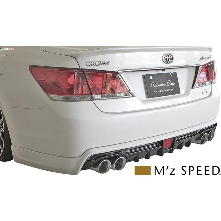 【M's】トヨタ 210 クラウン アスリート (2012/12-2018/5) M'z SPEED エキゾースト システム 左右4本出し マフラー エムズスピード 前期 後期 6481-0115｜emuzu-international｜02