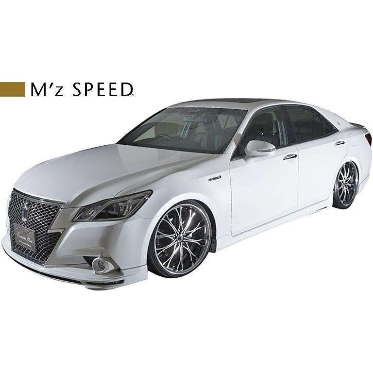 【M's】トヨタ 210 クラウン アスリート (2012/12-2018/5) M'z SPEED エキゾースト システム 左右4本出し マフラー エムズスピード 前期 後期 6481-0115｜emuzu-international｜03