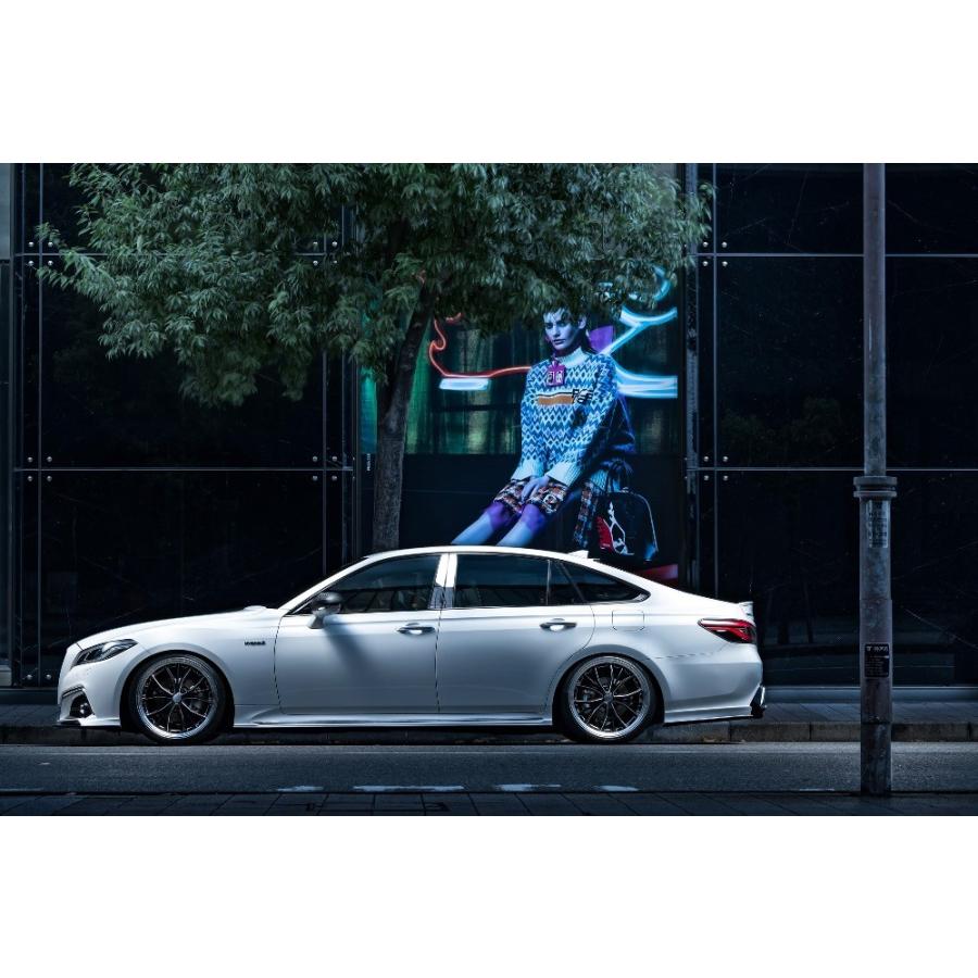 M'z SPEED 【M's】トヨタ 220 クラウン RS (2018/6-) サイド M'z SPEED 【M's】トヨタ 220 クラウン RS (2018/6-) サイド