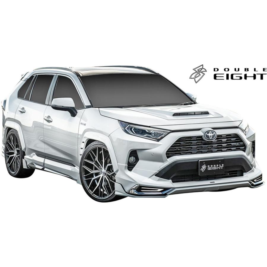 【M's】 トヨタ 50系 RAV4 モデリスタ 用 (2019.4-) DOUBLE EIGHT フロントサイドスポイラー ／／ ダブルエイト FRP エアロ パーツ  MODELLISTA 50｜emuzu-international｜03