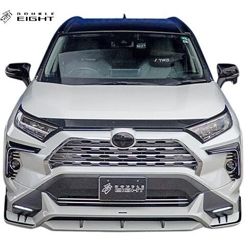 【M's】 トヨタ 50系 RAV4 X/G TRD用 (2019.4-) DOUBLE EIGHT オーバーフェンダー 6ピース (純正交換タイプ) ／／ ダブルエイト FRP 未塗装 エアロ｜emuzu-international｜06