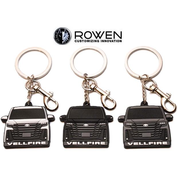 トヨタ（TOYOTA） 【M's】ROWEN 40 VELLFIRE Rubber Keyring 8TR026