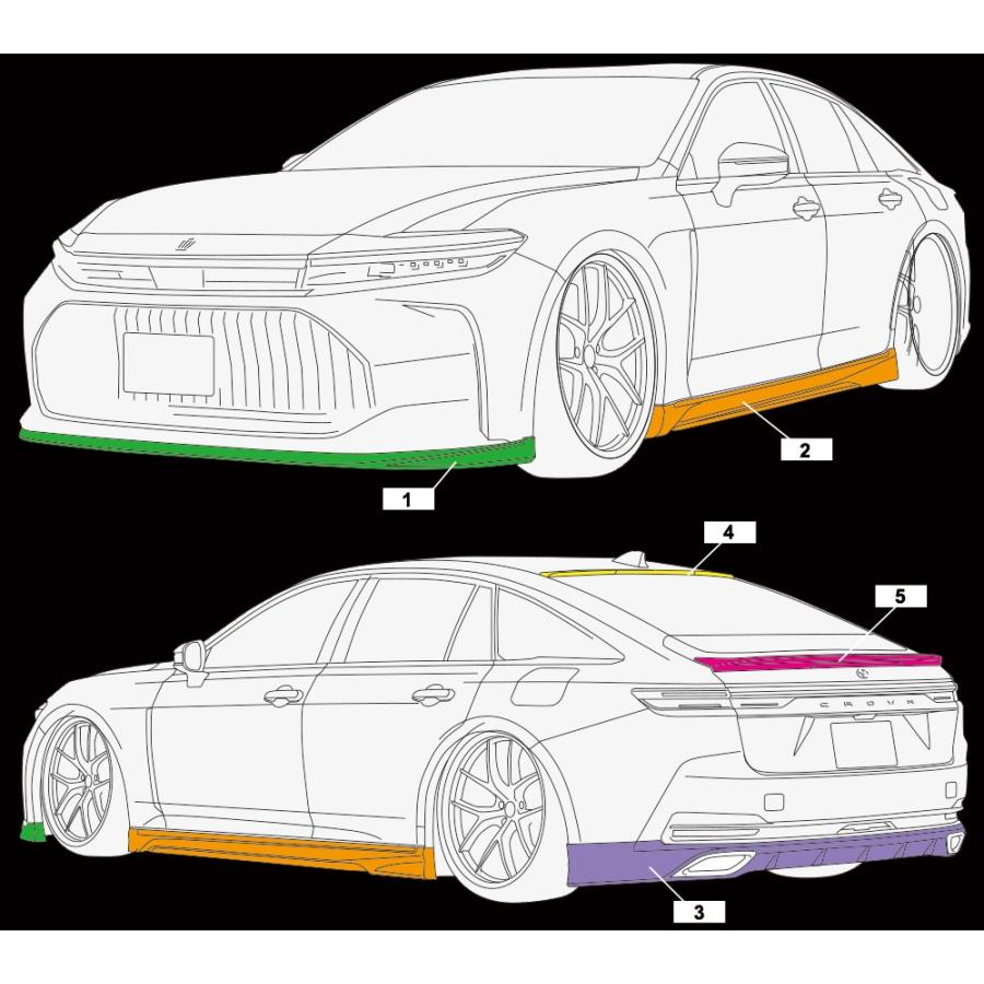 トヨタ（TOYOTA） 【M's】 クラウン AZSH32 セダン (2023.11-) AIMGAIN