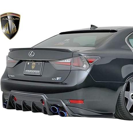 レクサス GS F (2015.11-) AIMGAIN SPORT リアディフューザー +