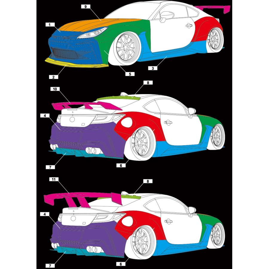 86 【M's】 GR86 ZN8 RC SZ RZ (2021-) AIMGAIN GT-S ワイド 86 【M's】 GR86 ZN8 RC SZ RZ (2021-) AIMGAIN GT-S ワイド