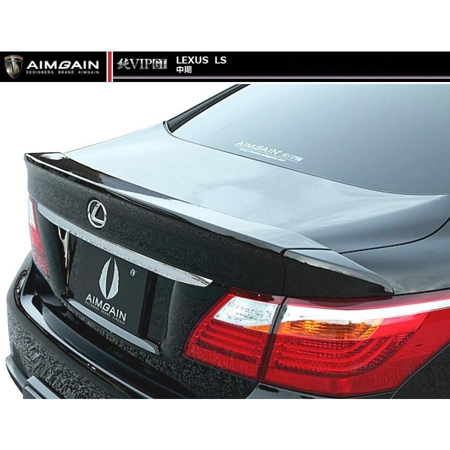 M's】LEXUS LS 600h 中期（H21.11-H24.9）トランク スポイラー（3