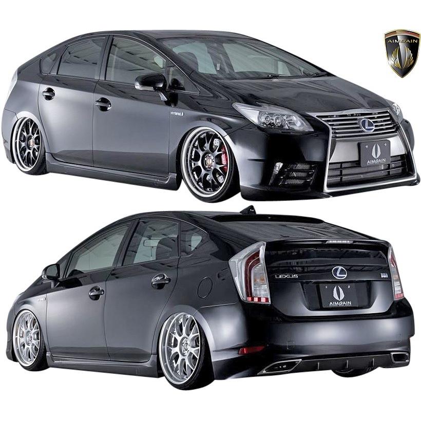 30プリウス　エイムゲイン　4本だしマフラー プリウス 【M's】トヨタ 30系 ZVW30 (2009y-2015y) AIMGAIN