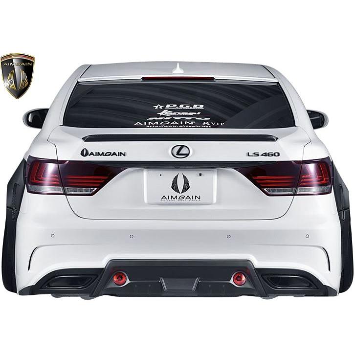 レクサス LS460・600h エイムゲインループマフラーにワンオフ加工仕様 レクサス（LEXUS） 【M's】レクサス 40系 後期 LS460 LS600h (F-SPORT