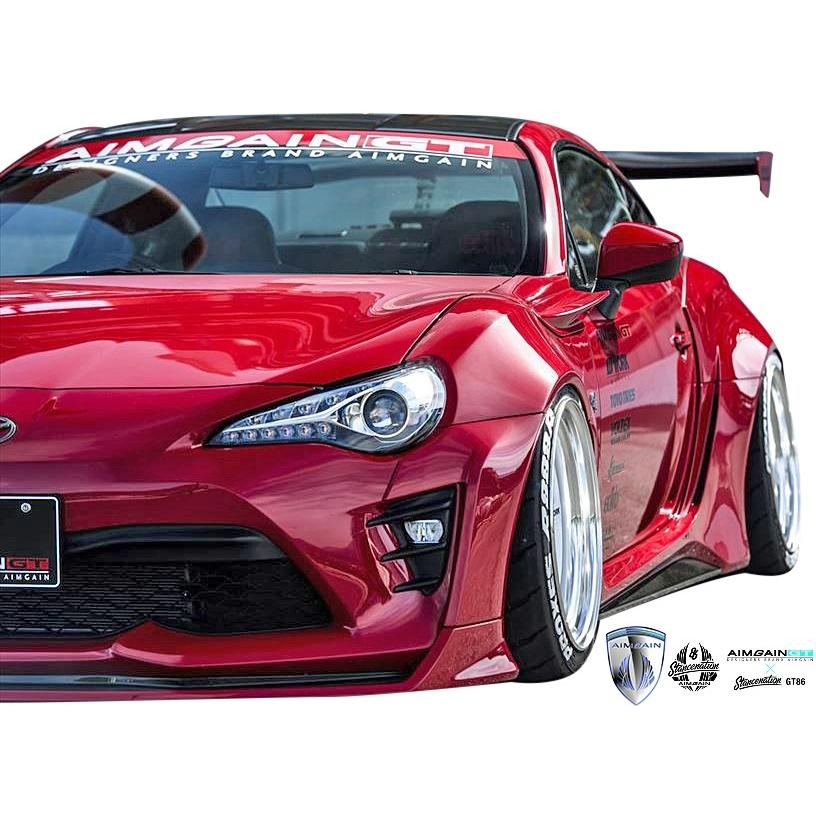 【M's】 トヨタ 後期 86 ハチロク ZN6 (2016y-) AIMGAIN GT STANCENATION パーフェクトボディーキット 6点 ／／ FRP 未塗装 エイムゲイン エアロ｜emuzu-international｜11