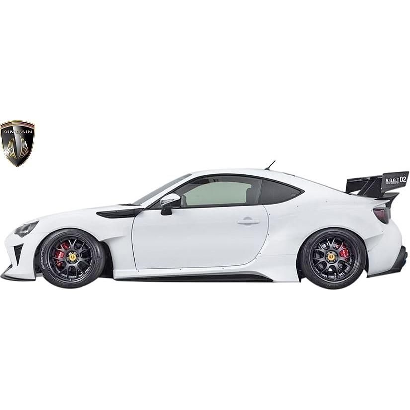 【M's】 トヨタ 86 ZN6 前期 後期 (2012y-2021y) AIMGAIN GT4 カーボン GTウイング (幅1700mm エンドプレート TYPE A/B) ハチロク エイムゲイン エアロ パーツの画像